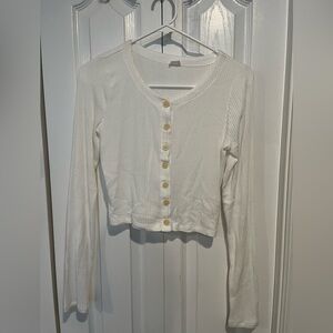 White Wilfred Free Button Up Top